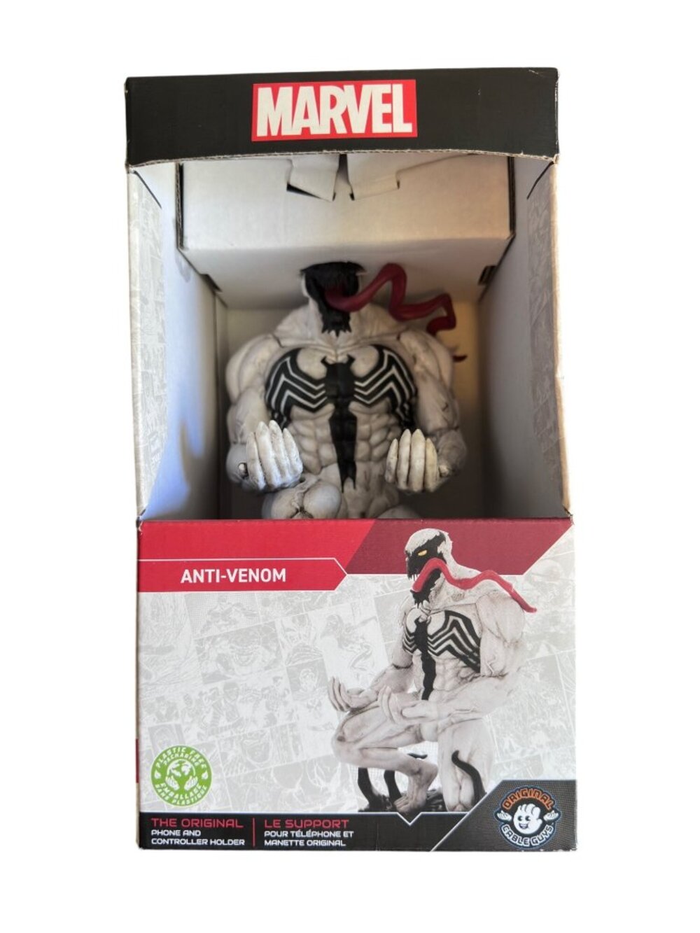 Marvel Anti-Venom Phone & Controller Holder With Charging Capability